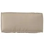 Cojín de Palet para Respaldo Taupe 80x40x12 cm Tela Oxford by , Cushions for chairs and sofas - Ref: Foro24-42001533, Price: ...
