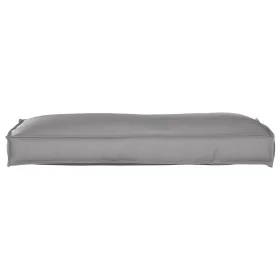 Cojín de Pallet para Respaldo Gris 120x40x12 cm Tejido Oxford by , Cushions for chairs and sofas - Ref: Foro24-42001539, Pric...