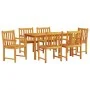 Juego de Comedor de Jardín de 7 Piezas de Madera Sólida de Acacia von , Gartentische - Ref: Foro24-3375638, Preis: 675,83 €, ...