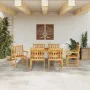 Juego de Comedor de Jardín de 7 Piezas de Madera Sólida de Acacia von , Gartentische - Ref: Foro24-3375638, Preis: 675,83 €, ...