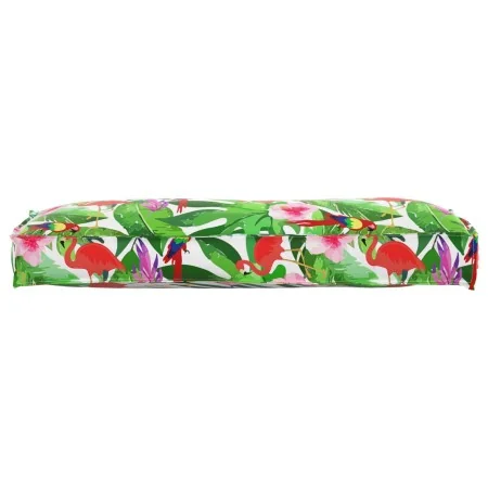Cojín de palet para respaldo jungla tropical 120x40x12 cm Tela Oxford by , Cushions for chairs and sofas - Ref: Foro24-420015...