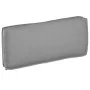 Cojín de Exterior Gris Poliéster 120 x 12 x 50 cm Rectangular by , Cushions for chairs and sofas - Ref: Foro24-42001549, Pric...