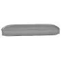 Cojín de Exterior Gris Poliéster 120 x 12 x 50 cm Rectangular by , Cushions for chairs and sofas - Ref: Foro24-42001549, Pric...