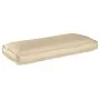 Cojín de Exterior Beige Poliéster 50 x 120 x 12 cm by , Cushions for chairs and sofas - Ref: Foro24-42001551, Price: 43,18 €,...
