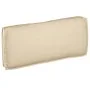 Cojín de Exterior Beige Poliéster 50 x 120 x 12 cm by , Cushions for chairs and sofas - Ref: Foro24-42001551, Price: 43,18 €,...