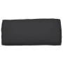 Cojín Exterior Negro Poliéster 120 x 12 x 50 cm Cojín de , Cojines para sillas y sofás - Ref: Foro24-42001552, Precio: 43,14 ...