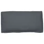 Cojín de Palet para Asiento/Respaldo Antracita 120x60x12 cm Tela Oxford by , Cushions for chairs and sofas - Ref: Foro24-4200...