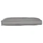 Cojín de Palets para Asiento/Respaldo Gris 120x60x12 cm Tela Oxford de , Cojines para sillas y sofás - Ref: Foro24-42001559, ...