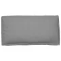 Cojín de Palets para Asiento/Respaldo Gris 120x60x12 cm Tela Oxford de , Cojines para sillas y sofás - Ref: Foro24-42001559, ...
