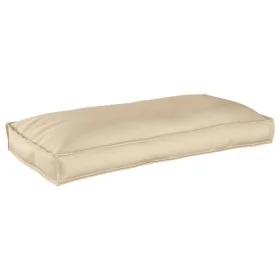 Cojín de Palets para Asiento/Respaldo Beige 120x60x12 cm Tela Oxford de , Cojines para sillas y sofás - Ref: Foro24-42001561,...