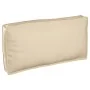 Cojín de Palets para Asiento/Respaldo Beige 120x60x12 cm Tela Oxford de , Cojines para sillas y sofás - Ref: Foro24-42001561,...