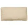 Cojín de Palets para Asiento/Respaldo Beige 120x60x12 cm Tela Oxford de , Cojines para sillas y sofás - Ref: Foro24-42001561,...