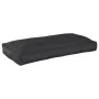 Cojín de Palet para Asiento/Espaldar Negro 120x60x12 cm Tela Oxford by , Cushions for chairs and sofas - Ref: Foro24-42001562...