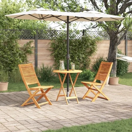 Juego de Bistro Plegable de 3 Piezas en Madera Maciza de Acacia de , Mesas de jardín - Ref: Foro24-3375694, Precio: 180,68 €,...