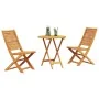 Juego de Bistro Plegable de 3 Piezas en Madera Maciza de Acacia de , Mesas de jardín - Ref: Foro24-3375694, Precio: 180,68 €,...
