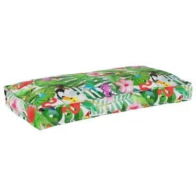 Cojín de Pallet para Asiento/Respaldo Jungla Tropical 120x60x12 cm Tela Oxford de , Cojines para sillas y sofás - Ref: Foro24...