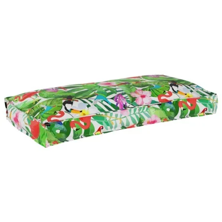 Cojín de Pallet para Asiento/Respaldo Jungla Tropical 120x60x12 cm Tela Oxford de , Cojines para sillas y sofás - Ref: Foro24...
