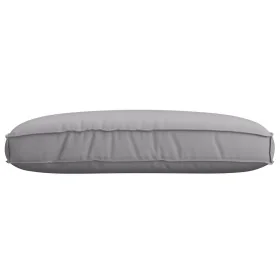 Cojín de Palets para Asiento Gris 120x80x12 cm