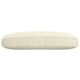 Cojín Exterior Crema Poliéster 120 x 12 x 80 cm by , Cushions for chairs and sofas - Ref: Foro24-42001570, Price: 54,49 €, Di...