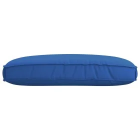 Cojín de Palet para Silla Azul Real 120x80x12 cm