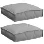 Cojines de Palet para asiento 2 pcs Gris 40x40x8 cm Tejido Oxford | Foro24.es | Tu tienda online para hogar, jardín y más Foro24.es