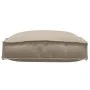 Cojines de Palet para Asiento 2 pcs Taupe 40x40x8 cm Tela Oxford | Foro24.es | Tu tienda online para hogar, jardín y más Foro24.es