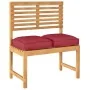 Cojines de Palets para Asiento 2 pcs Vino Rojo 40x40x8 cm Tela Oxford | Foro24.es | Tu tienda online para hogar, jardín y más Foro24.es