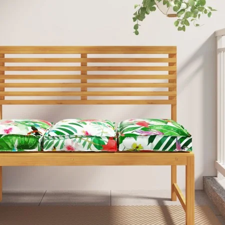 Cojines de Palet para asiento 2 pcs Jungla Tropical 40x40x8 cm Tejido Oxford de , Cojines para sillas y sofás - Ref: Foro24-4...
