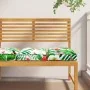 Cojines de Palet para asiento 2 pcs Jungla Tropical 40x40x8 cm Tejido Oxford de , Cojines para sillas y sofás - Ref: Foro24-4...