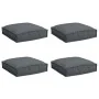 Cojines de Palets para Asiento 4 pcs Antracita 40x40x8 cm Tela Oxford de , Cojines para sillas y sofás - Ref: Foro24-42001588...