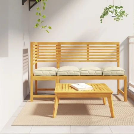 Cojines de Palet para Asiento 4 pcs Crema 40x40x8 cm Tejido Oxford von , Kissen für Stühle und Sofas - Ref: Foro24-42001590, ...