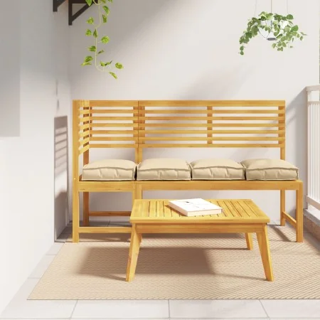 Cojines Pallet para asiento 4 pcs Beige 40x40x8 cm Tejido Oxford | Foro24.es | Tu tienda online para hogar, jardín y más Foro24.es