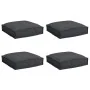 Cojines para Palets para Asiento 4 pcs Negro 40x40x8 cm Tela Oxford | Foro24.es | Tu tienda online para hogar, jardín y más Foro24.es