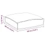 Cojines para Palets para Asiento 4 pcs Negro 40x40x8 cm Tela Oxford | Foro24.es | Tu tienda online para hogar, jardín y más Foro24.es