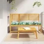 Cojines de Palets para Asiento 4 pcs Patrón de Hoja 40x40x8 cm Tela Oxford | Foro24.es | Tu tienda online para hogar, jardín y más Foro24.es