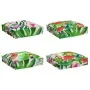 Cojines de palets para asiento 4 pcs Jungla tropical 40x40x8 cm Tela Oxford | Foro24.es | Tu tienda online para hogar, jardín y más Foro24.es