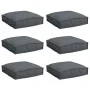 Cojines de palet para asiento 6 pcs Antracita 40x40x8 cm Tela Oxford von , Kissen für Stühle und Sofas - Ref: Foro24-42001598...