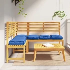Comprar Cojines de palets para asiento 6 pcs Azul
