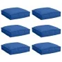 Cojines de palets para asiento 6 pcs Azul real 40x40x8 cm Tela Oxford | Foro24.es | Tu tienda online para hogar, jardín y más Foro24.es