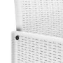 Juego de Comedor de Jardín de 5 Piezas con Cojines Blanco Poliratán | Foro24.es | Tu tienda online para hogar, jardín y más Foro24.es