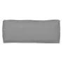 Cojín de Palets para Banco Gris 100x40x8 cm Tejido Oxford by , Cushions for chairs and sofas - Ref: Foro24-42001619, Price: 3...