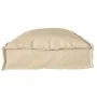 Cojín de Palet para Banco Beige 100x40x8 cm Tela Oxford de , Cojines para sillas y sofás - Ref: Foro24-42001621, Precio: 35,1...