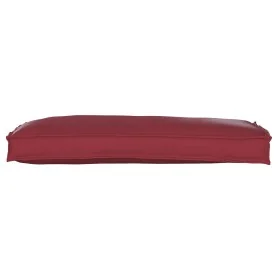 Cojín de Palets para Banco Rojo Vino 100x40x8 cm