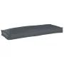 Cojín Exterior Antracita Poliéster 110 cm x 40 cm x 8 cm by , Cushions for chairs and sofas - Ref: Foro24-42001628, Price: 36...