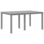 Juego de Comedor de Jardín de 7 Piezas con Cojines Gris Claro Poly Rattan | Foro24.es | Tu tienda online para hogar, jardín y más Foro24.es