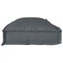 Cojín Exterior Antracita Poliéster 110 cm x 40 cm x 8 cm by , Cushions for chairs and sofas - Ref: Foro24-42001628, Price: 36...
