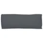 Cojín Exterior Antracita Poliéster 110 cm x 40 cm x 8 cm by , Cushions for chairs and sofas - Ref: Foro24-42001628, Price: 36...