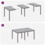 Juego de Comedor de Jardín de 7 Piezas con Cojines Gris Claro Ratan de Polipropileno | Foro24.es | Tu tienda online para hogar, jardín y más Foro24.es