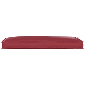 Cojín de palet para banco rojo vino 110x40x8 cm tejido Oxford von , Kissen für Stühle und Sofas - Ref: Foro24-42001634, Preis...