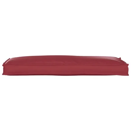 Cojín de palet para banco rojo vino 110x40x8 cm tejido Oxford von , Kissen für Stühle und Sofas - Ref: Foro24-42001634, Preis...